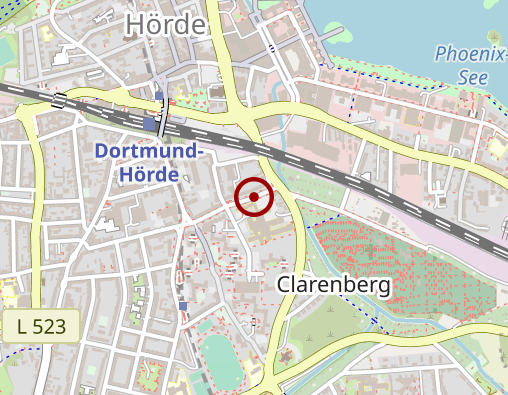 Karte: Caritas-Sozialstation Dortmund-Hörde