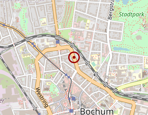 Karte: Silenos Pflegehaus Bochum