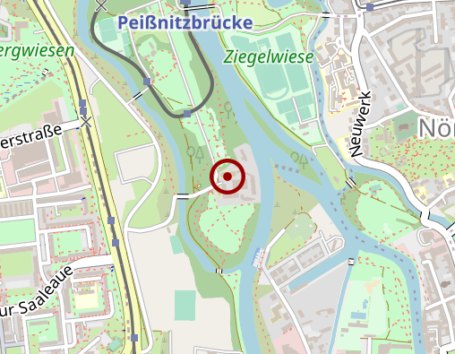 Karte: Stiftung Volkssolidarität Halle (Saale) "Haus am Mühlenhof"