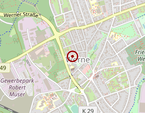 Karte: Haus an der Krachtstraße, - Abteilung KZP-