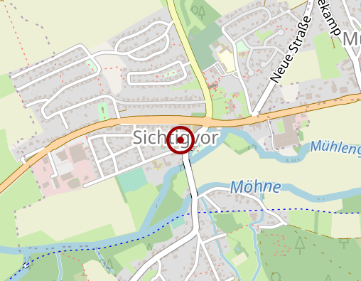 Karte: Seniorenzentrum Möhnetal