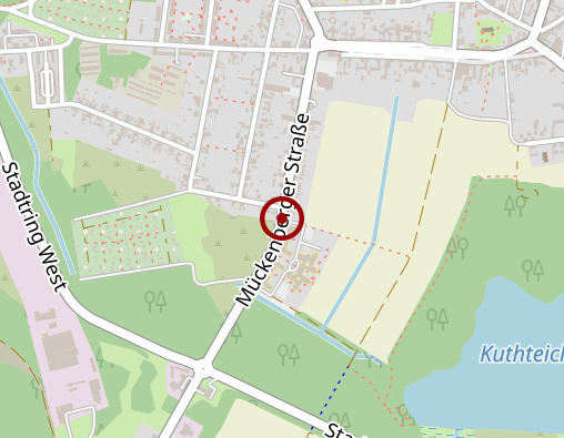 Karte: Seniorenhof "Mückenberger Ländchen" - Tagespflege