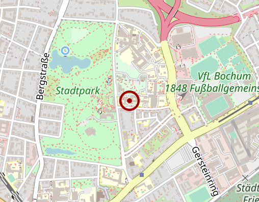 Karte: LWL Klinik Bochum