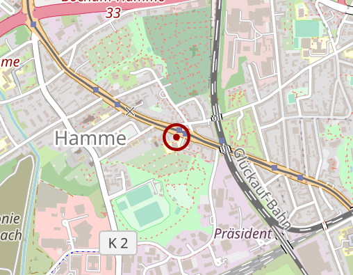 Karte: Backs u. Förster