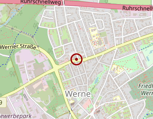 Karte: HUMANA Pflegedienst GmbH