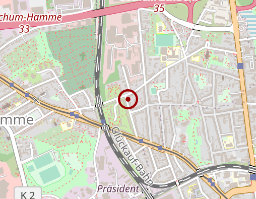 Karte: Kaldonek Ruth Heilpraktikerin für Entspannungstherapie