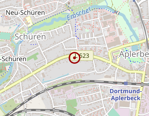 Karte: Inter City Key Express e.K. Schlüsseldienst DO-Aplerbeck