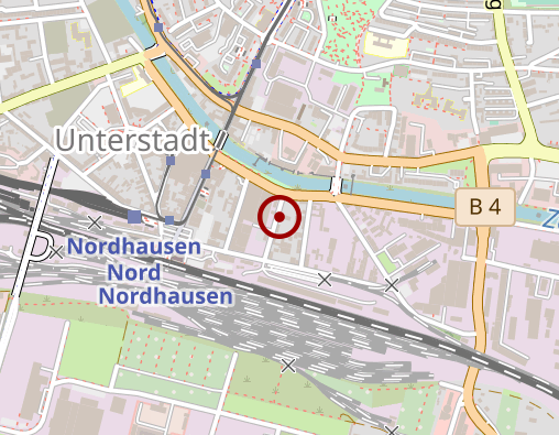 Karte: Jugendsozialwerk Nordhausen Ambulant Betreutes Wohnen