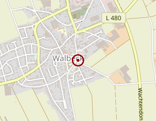 Karte: Pflegedienst Thekook GmbH