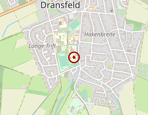 Karte: Evangelisch-lutherisch Kindergärten Ev. luth. St. Martini Kirche zu Dransfeld