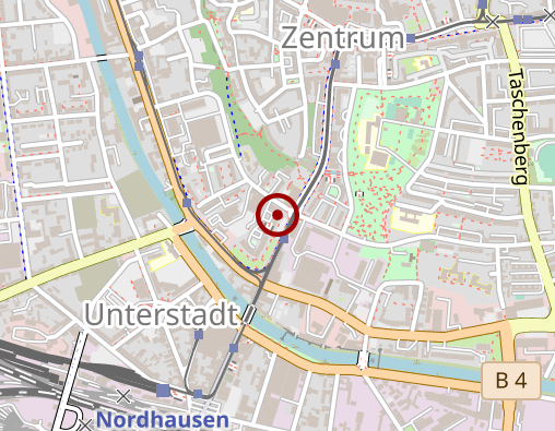 Karte: Johanniter-Unfall-Hilfe e.V. - Ergotherapie Nordhausen