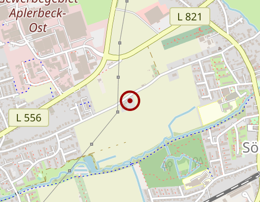 Karte: Krankenfahrten Lange