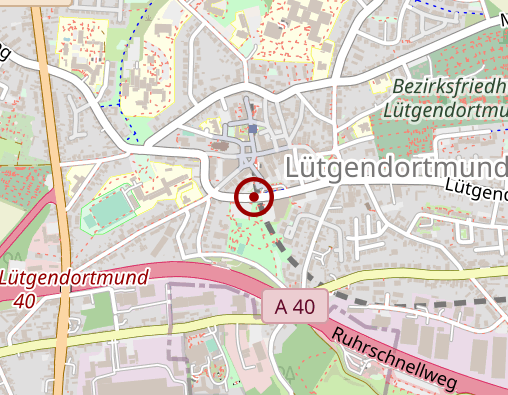 Karte: Pflegedienst Hemby - Dortmund Lütgendortmund