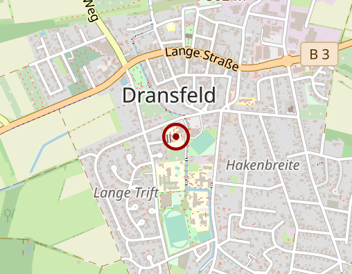 Karte: Seniorenwohnanlage Dransfeld GmbH "Im Alten Dorf"