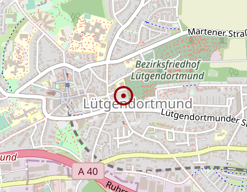 Karte: Bethel.regional Amublant/Intensiv Betreutes Wohnen