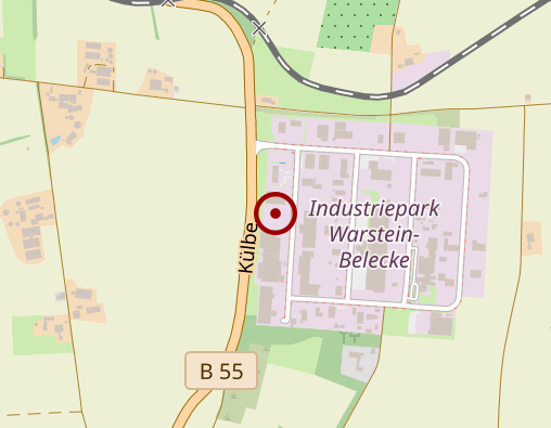 Karte: Warsteiner Reganic e.K. Systeme