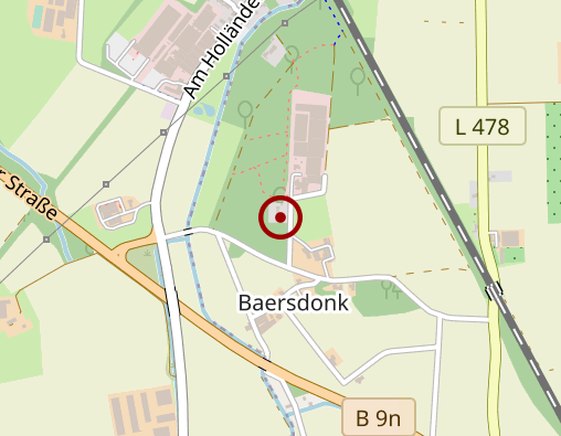 Karte: Lebenshilfe gGmbH - Leben und Wohnen Außenwohngruppe Baersdonk