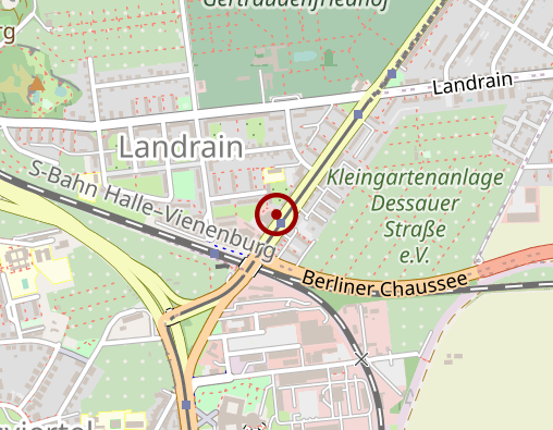 Karte: Apotheke am Landrain