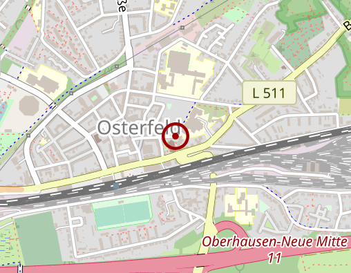 Karte: Caritasverband Oberhausen e.V., Häuslicher Unterstützungsdienst