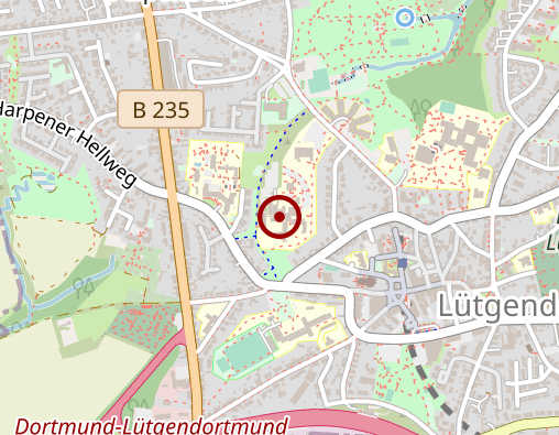 Karte: Knappschaftskrankenhaus Lütgendortmund, Klinikum Westfalen GmbH