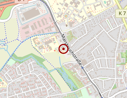 Karte: Elisabeth Klinik Kinder-und Jugendpsychatrie