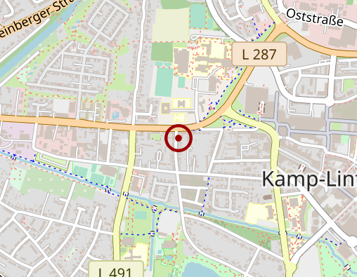 Karte: Systemische Hilfen Niederrhein Scheuvens & Köster GmbH & Co.KG