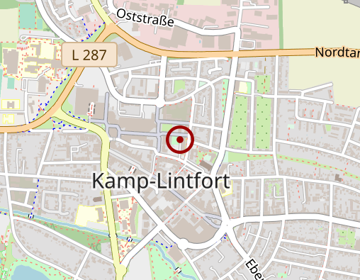 Karte: Tagespflege am Seniorenzentrum "Stadt Kamp-Lintfort"