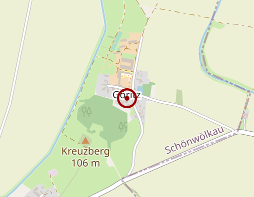 Karte: Haus Gut Göritz - familiäre Seniorenpflege