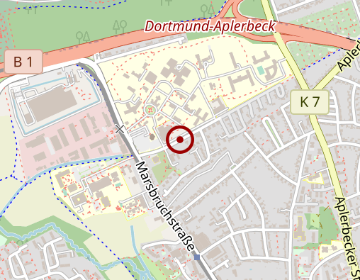 Karte: LWL-Tagesklinik Dortmund