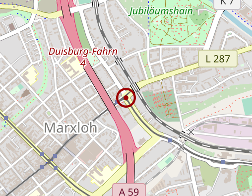 Karte: Soziale Dienste Marxloh gGmbH
