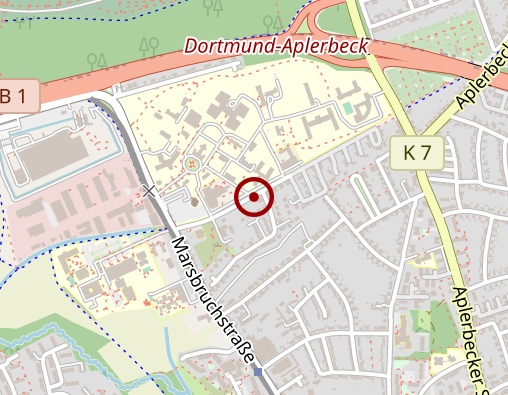 Karte: LWL- Pflegezentrum Dortmund "Am Apfelbach"