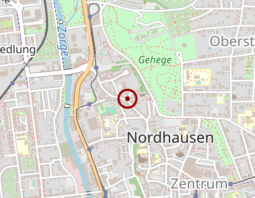 Karte: Praxis für Ergotherapie Nordhausen