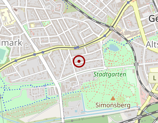 Karte: Psychotherapie Hillen Christine Dipl. Psychologin