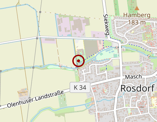 Karte: Diakonie-Sozialstation Rosdorf-Friedland