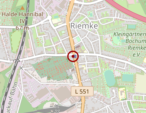 Karte: Bestattungen Kosfeld