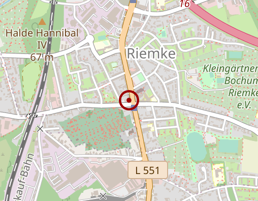 Karte: Glückauf Apotheke