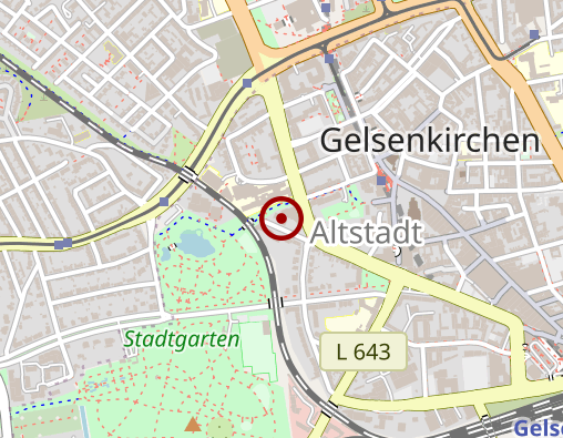 Karte: Ev. Seniorenstift Gelsenkirchen