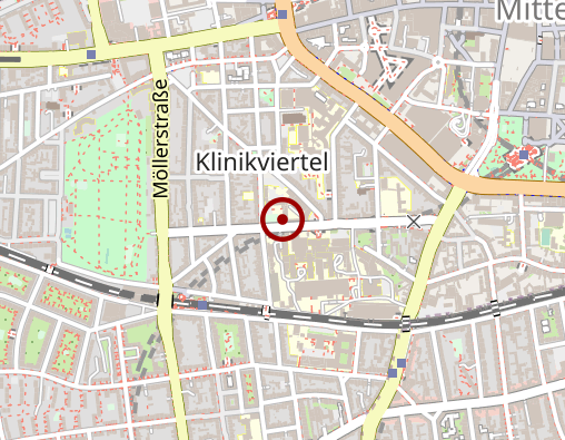 Karte: LWL-Tagesklinik Dortmund