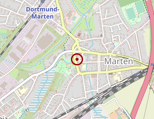 Karte: Taxi und Busreisen Werning UG