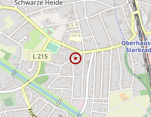 Karte: Tagespflege Schwarze Heide