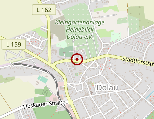 Karte: Gaudian Pflegegruppe GmbH - Tagespflege Dölau