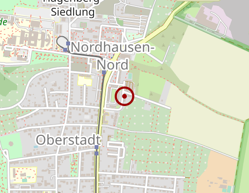 Karte: Verein zur sozialen und beruflichen Integration e.V. (VSBI), Geschäftsstelle Nordhausen