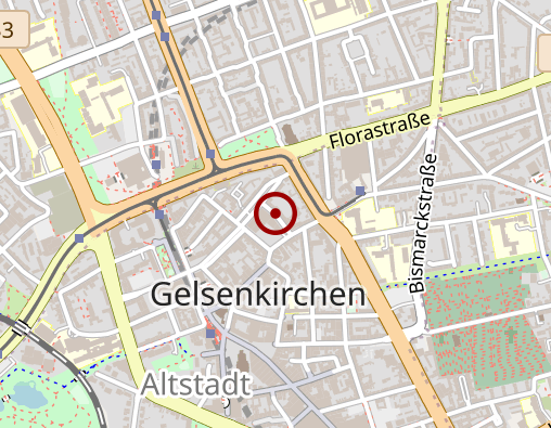 Karte: APD Beratungs- und Betreuungsgesellschaft Gelsenkirchen mbH