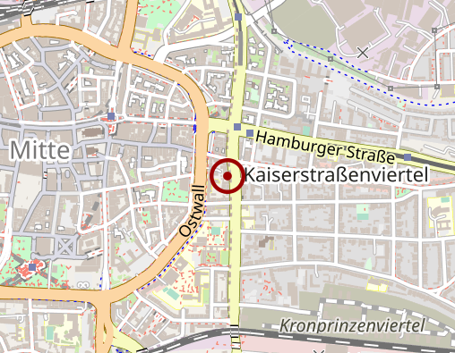 Karte: Ergotherapie Ewert am Kaiserviertel