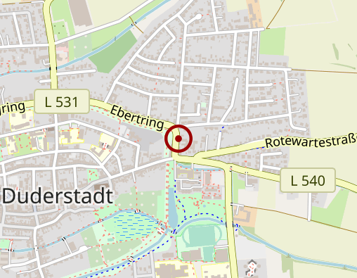 Karte: Gemeinnützige Krankentransport Duderstadt GmbH