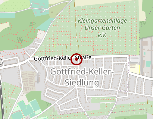 Karte: Taxi und Mietwagen Genossenschaft Halle/S. e.G.