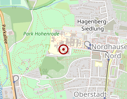 Karte: Südharz Klinikum Nordhausen gGmbH