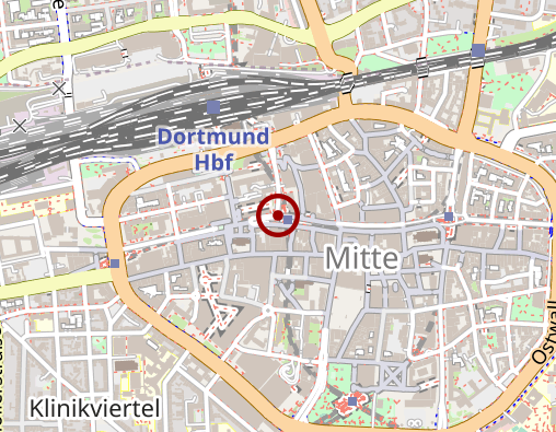 Karte: Gemeinschaftspraxis Dres. R. Sacher u. M. Wuttke Fachärzte für Chirotherapie