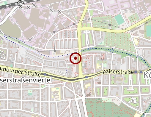 Karte: Tagespflege im Kaiserviertel