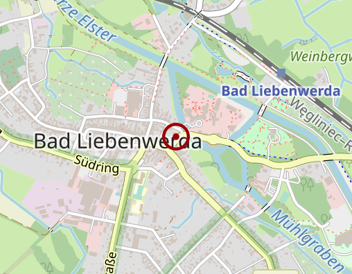 Karte: MEDIS Lebensfreude gGmbH Bad Liebenwerda